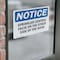 Signmission Sprinkler Control Valve On The Other Side, 10 in W x Rectangle, Vinyl Decal OS-2PACK-NS-D-710-L-18394 - alternate 3